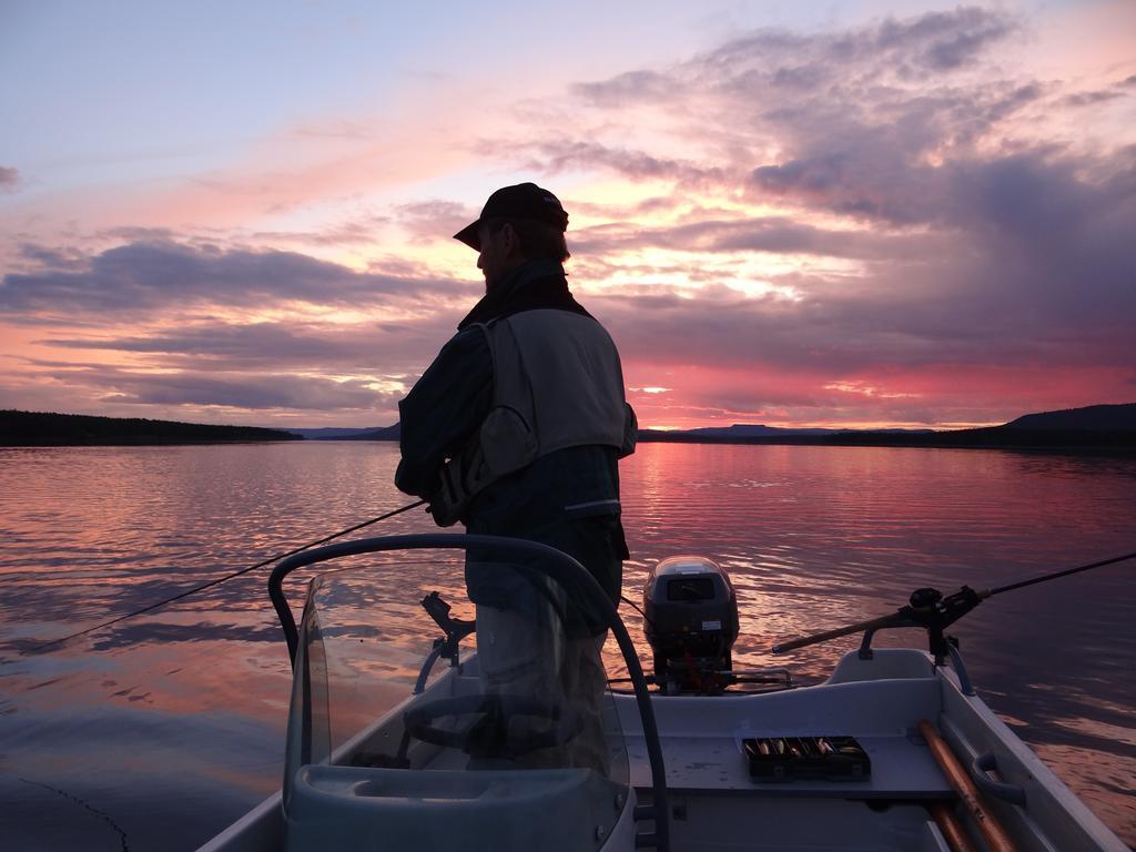Cottage On Wild River In Lapland/Sweden Karlsten Zimmer foto